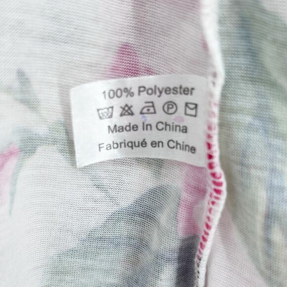 Show Me Your MuMu Brie Robe Garden of Blooms Multicolor Floral Womens Size OS - Picture 8 of 12